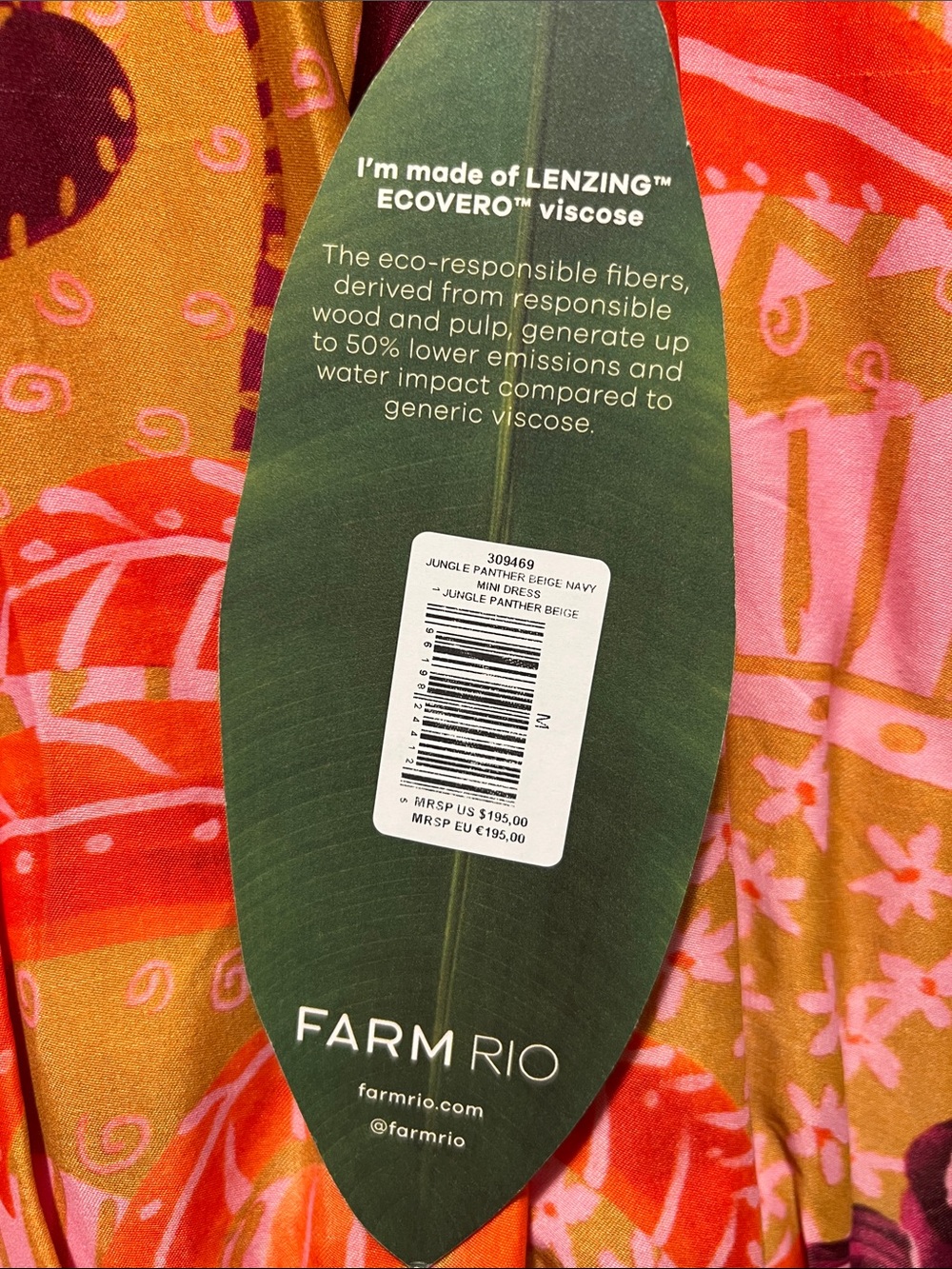 FARM Rio Colorful Midi Dress - Picture 6 of 6